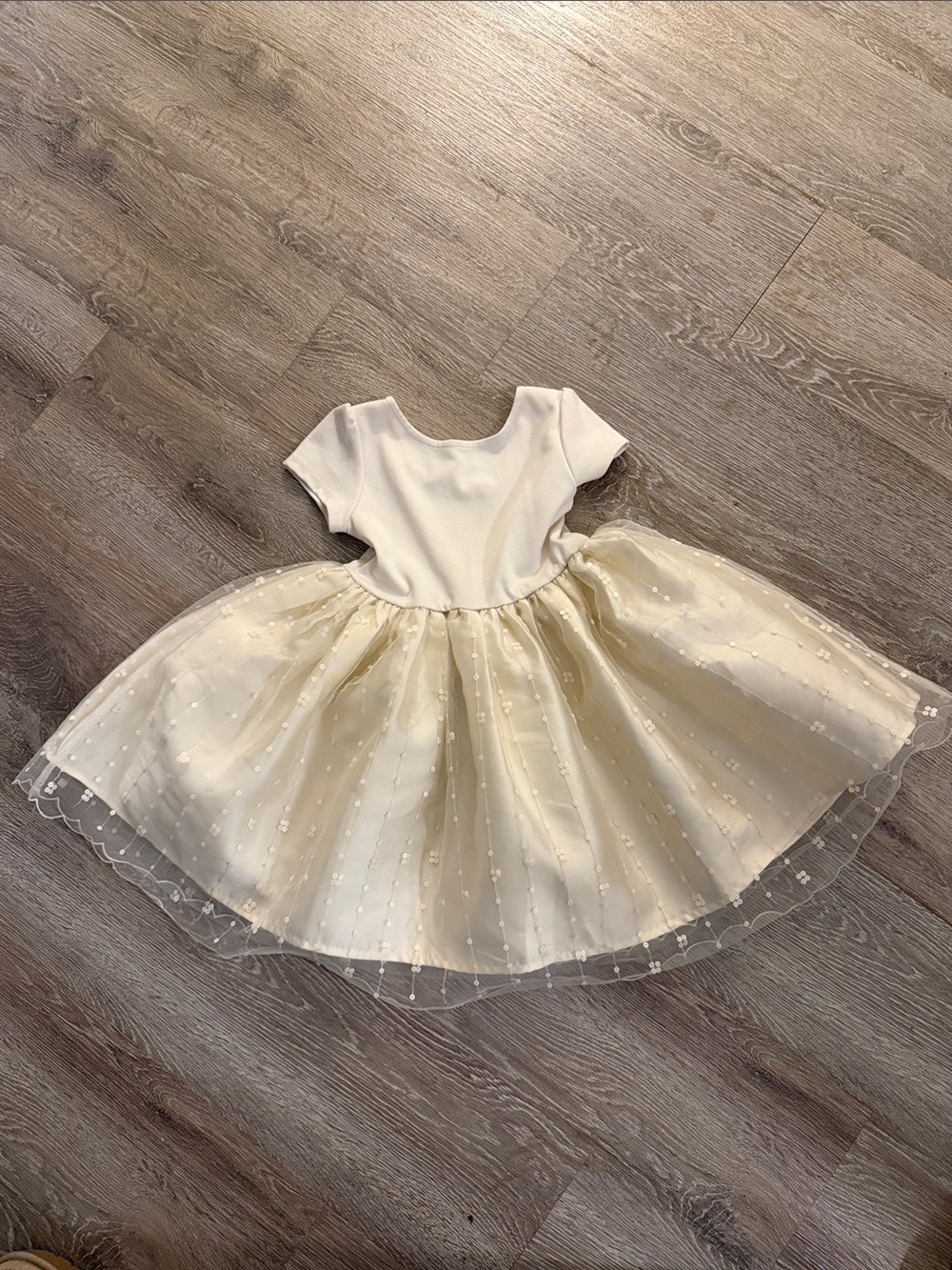Ivory Tulle Party Dress for toddlers H&M